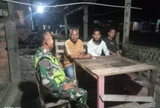 CENGKRAMA, Babinsa 405-01 Tebing Tinggi Saling Sharing Demi Keamanan Lingkungan Pemukiman 