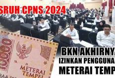 Kisruh CPNS 2024: BKN Akhirnya Izinkan Penggunaan Meterai Tempel, Warganet Geram