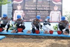 Merawat Sejarah dan Semangat Perjuangan, Polda Sumsel Bangun Monumen Juang Polisi