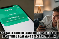 Gak Ikut Rugi! DANA Kaget Hari Ini Langsung Cair Saldo Rp 497 Ribu Buat yang Gercep Klaim Link, Buruan Bestie!