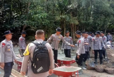 Hunian Sementara bagi Pengungsi di Pesisir Selatan, Ini Dilakukan Polri Bersama Pemda