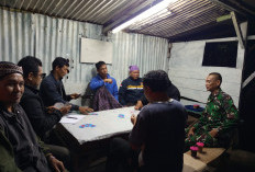 SERSAN! Babinsa Koramil 405-10 Pagaralam Santuy Bersama Warga Sidorejo Pagaralam Jaga Kamtibmas