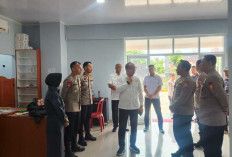 Pastikan Pembangunan, Karojemengar Stamarena Polri Kunjungi RS Bhayangkara Brimob Cikeas