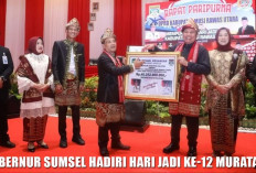 Selalu Hadiri Hari Jadi Kabupaten Muratara, Gubernur Sumsel Herman Deru Saksi Hidup Perkembangan DOB