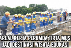 Areal Kerja Perumda Tirta Musi Jadi Destinasi Wisata Edukasi, Dirut Andi Wijaya Beri Respon Mengejutkan