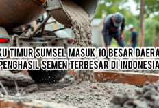 OKU Timur Sumsel Masuk 10 Besar Daerah Penghasil Semen Terbesar di Indonesia