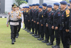 Gelar Apel Pergeseran Pasukan Operasi Mantap Praja Musi 2024, Sosok Jenderal Ini Pimpin langsung