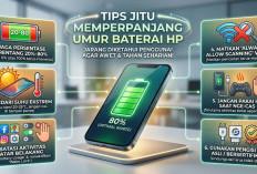 Tips Jitu Memperpanjang Umur Baterai HP Agar Tetap Awet dan Tahan Seharian, Jarang Diketahui Pengguna!