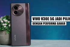 Cari HP Canggih? Vivo V30e 5G Jadi Pilihan dengan Performa Gahar, Ini Spesifikasi Lengkapnya yang Menggoda!