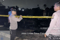 Polda Sumsel Pastikan Penanganan Cepat Kebakaran 9 Rumah di Ogan Ilir
