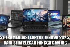 Bisa Untuk Kado Akhir Tahun! 5 Rekomendasi Laptop Lenovo 2025, Dari Slim Elegan hingga Gaming