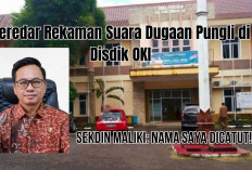 Beredar Rekaman Suara Dugaan Pungli di Disdik OKI, Sekdin Maliki: Nama Saya Dicatut!