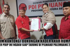 Kantongi Dukungan Kader Akar Rumput, Tokoh PDIP ini Siap Tarung di Pilwako Palembang 2024