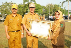 Pj Walikota Prabumulih Raih Penghargaan Pembina Kampung Proklim dari Pj Gubernur Sumsel