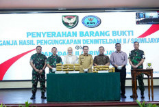 Ungkap Ganja Sebanyak 35 Paket, Pj Gubernur dan Kepala BNNP Sumsel Apresiasi Pangdam II/Swj