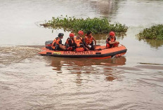 Warning! Seorang Lansia Hilang di Sungai Ogan, Gara-gara Dihantam Gelombang Tinggi