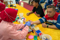 LUAR BIASA! Pekerja Kilang Pertamina Plaju Sumbang 300 Kantong Donor Darah
