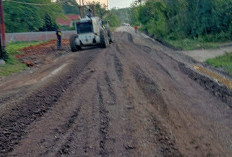 Jalan Provinsi Rusak Parah, Dinas PUPR Ogan Ilir Perbaiki Sementara