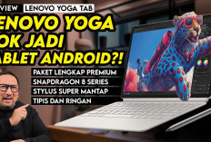 Bukan Sekadar Tablet, Ini Lenovo Yoga Tab: Performa Snapdragon 8 Series & AI Canggih