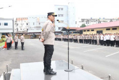 Arahan Perdana, Irwasda Polda Sumsel Sampaikan Pesan Penting Kepada Personel Dalam Apel Pagi
