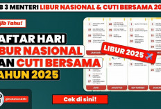 27 Hari libur dan Cuti Bersama Menanti di Kalender 2025, Siapkan Rencana Liburanmu!