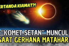 Peristiwa Langka! 8 April 2024: Gerhana Matahari Total dan Kemunculan Komet Setan