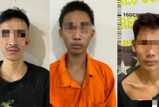 Polisi Tangkap 3 Pelaku Begal di Jalintim Palembang-Indralaya, Ini Tampangnya