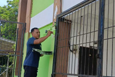 Tanda Mata TNI untuk Pemuda di Desa Penutuk, Satgas TMMD Kodim Basel Percantik Lapangan Bola