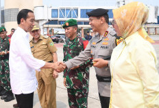 Pulang! Kapolda Sumsel Antar Presiden Jokowi Ke Bandara Internasional SMB II Palembang