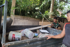 Pembangunan Rampung, Pembangunan Program TMMD ke-128 Kodim Lahat Ini Selesai Dikerjakan