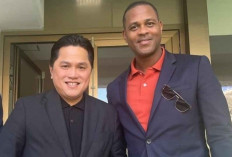 Patrick Kluivert Ternyata Sudah Setahun Berteman dengan Erick Thohir