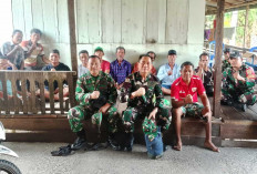 Tak Sekadar Anjangsana, Tim Mabes TNI Ingatkan Warga OKI Soal Bahaya Karhutla