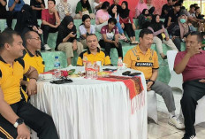Sosok PJU Polda Sumsel Ini ada di Acara Final Kejuaraan Bola Voli di Jasdam II Sriwijaya