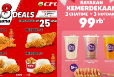 Spesial Kemerdekaan! Inilah 6 Promo Makanan Selama Bulan Agustus, Makan Sepuasnya Tanpa Bikin Kantong Terkuras