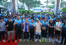 Wali Kota Palembang Lepas Ribuan Peserta SE54K, Gowes Sehat Menuju Atlet Berprestasi