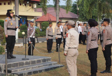 Pimpin Apel Pagi, Kapolres Ogan Ilir Tekankan Keikhlasan, Integritas, dan Doa dalam Pengabdian