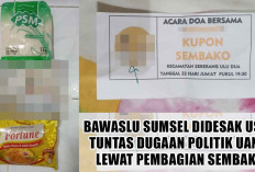 Jangan Tebang Pilih! KSTI Desak Bawaslu Sumsel Usut Dugaan Politik Uang Lewat Pembagian Sembako