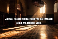 Jadwal Sholat Wilayah Palembang Beserta Niat, Ahad 28 Januari 2024