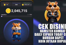 Cek Disini! Hamster Kombat Daily Cipher Today Code, Buruan Dapet Koin Jutaan Rupiah