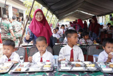 Kodam II Sriwijaya Lanjutkan Program Unggulan Dapur Masuk Sekolah