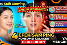 Demi Kulit Glowing, Jangan Kebablasan! Ini 4 Efek Samping Konsumsi Kolagen Berlebihan yang Mengintai