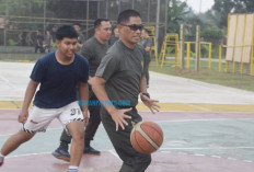 TAK DISANGKA! Pangdam II Sriwijaya Jago Main Basket, Lihat Cara Dribling Bola, Gacor Banget