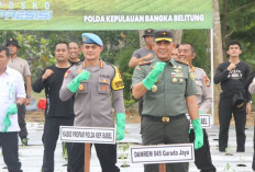 Launching Gugus Tugas Polri di Kep. Bangka Belitung, Danrem Gaya Hadir, Ini Wajahnya