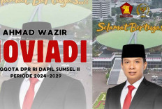 Ahmad Wazir Noviadi Resmi Dilantik Sebagai Anggota DPR RI, Ini Harapan Masyarakat Dapil Sumsel II