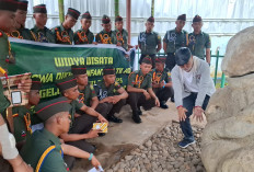 Siswa Dikmata Infanteri TNI AD Secata Rindam II/Sriwijaya Widya Wisata ke Situs Batu Puteri, Intip Yuk