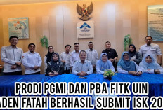 PGMI dan PBA Sukses Submit ISK 2024, Dekan FITK UIN Raden Fatah Muhammad Fauzi Apresiasi Tim Prodi