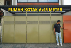 Gaya Kotak Elegan pada Tapak 6x15 Meter: Hunian Nyaman Tanpa Sisa Ruang Terbuang