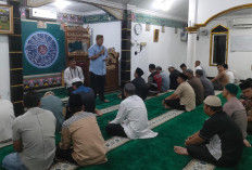 Tingkatkan Keimanan dan Ketaqwaan Anggota, Polres Prabumulih Gelar Solat Isya, Tarawih dan Tadarus Al-Quran