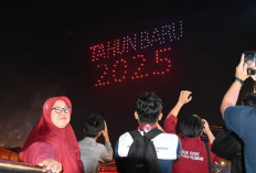 Serba Serbi Tahun Baru 2025 di Palembang, Ada Pertunjukan Drone Show di Atas Jembatan Ampera