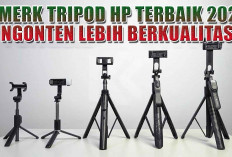 Anti Shaking! 5 Merk Tripod HP Terbaik 2024, Ngonten Lebih Berkualitas